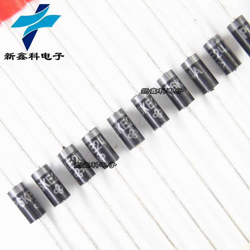 P6KE24A DO-15直插  单向 24V  TVS瞬态抑制二极管