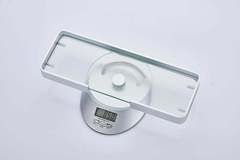 浴室單層化妝檯置物架歐式衛生間方形玻璃平台板架壁掛收納架批發