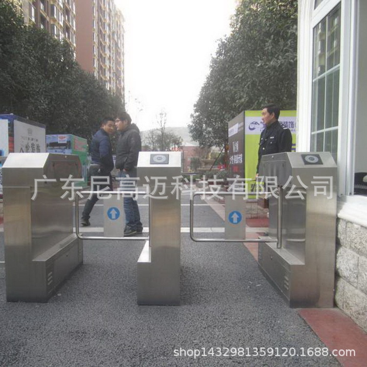 供应电单车通道刷卡门禁机智能卡感应开关进出无障碍通道摆闸門挡