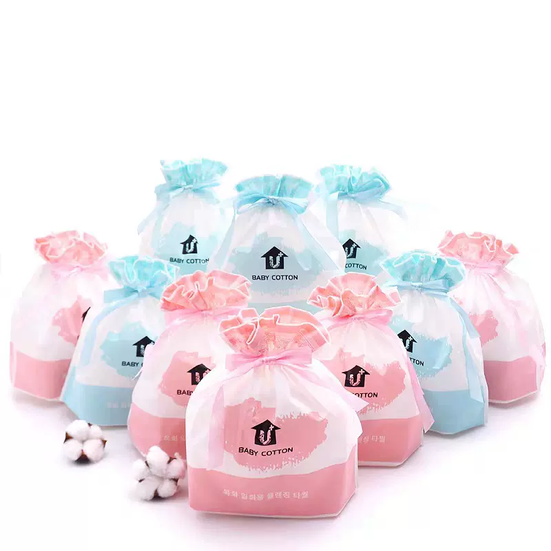 一次性洗脸巾棉柔巾婴儿干湿两用护理擦脸巾源头260克厂家