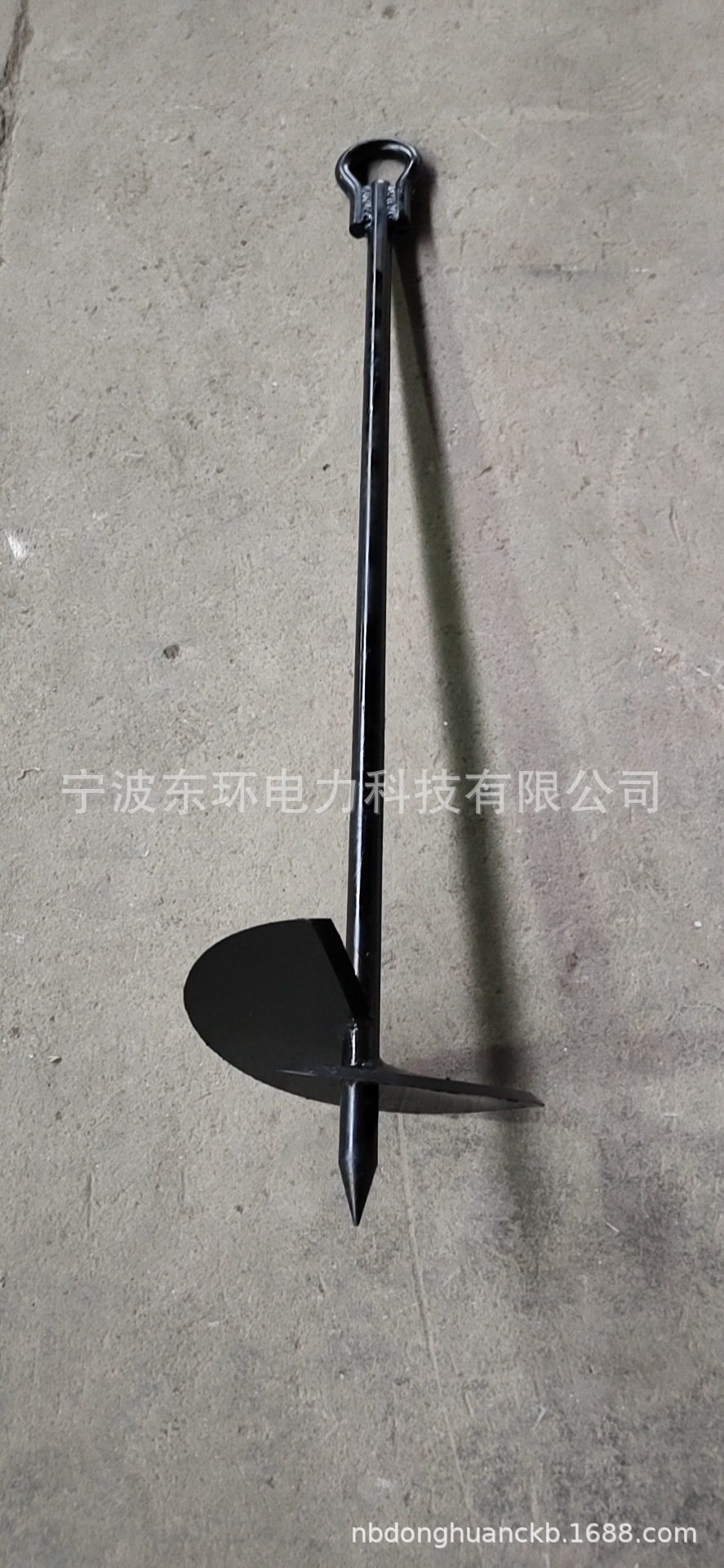 螺旋地锚临时地锚钢桩钢钻地桩拉线地钩1T3T5T螺旋地锚钻-阿里巴巴