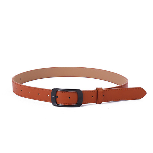 Street stall goods men and women casual pin buckle waist Internet celebrity live broadcast new belt female students military training belt factory direct sale
