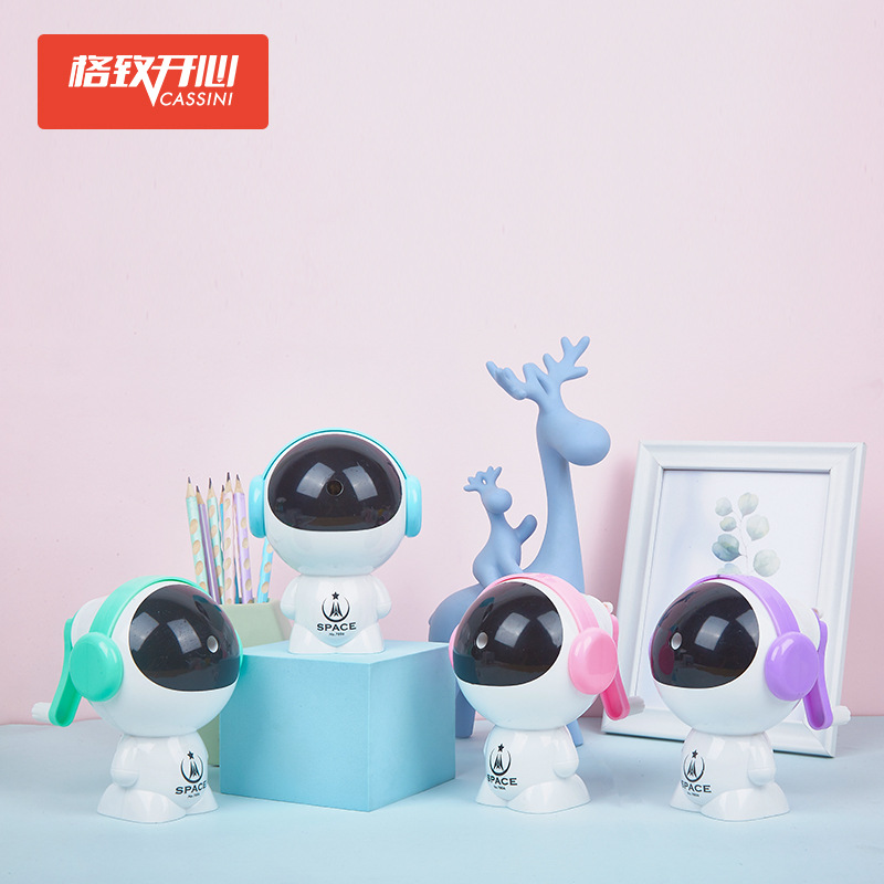 OEM feliz 7806 sacapuntas aeroespacial interestelar sacapuntas de ajuste de grosor de cinco velocidades sacapuntas que pueden romper el núcleo