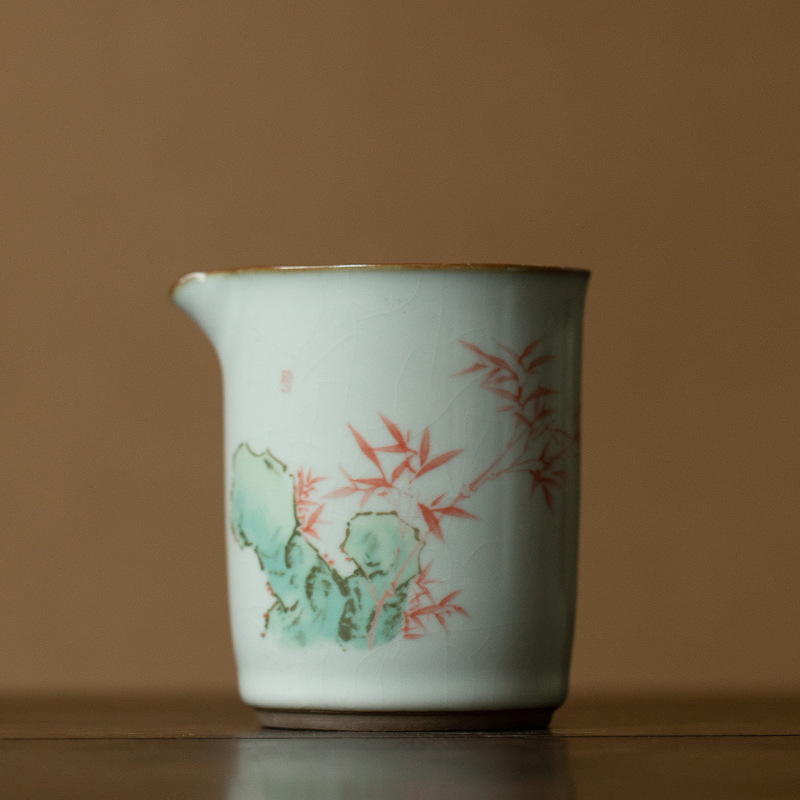 블루 스톤 레드 대나무