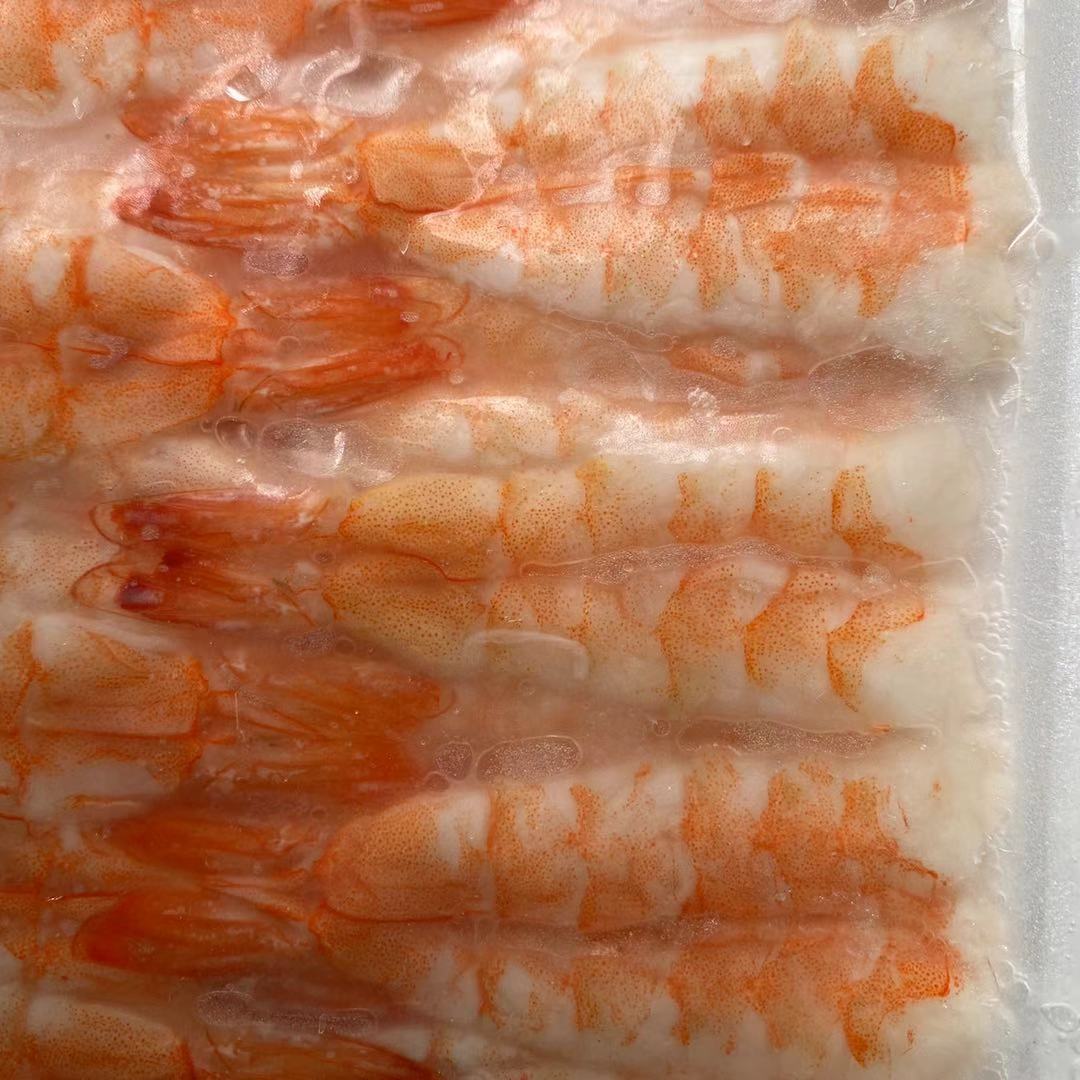 去头开背4L寿司虾 越南进口刺身解冻即食寿司虾日本料理120g*40包|ms