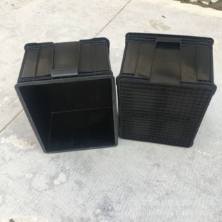 定制LOGO印刷防静电箱 带盖加厚周转箱 可设计内衬配套刀卡隔板箱