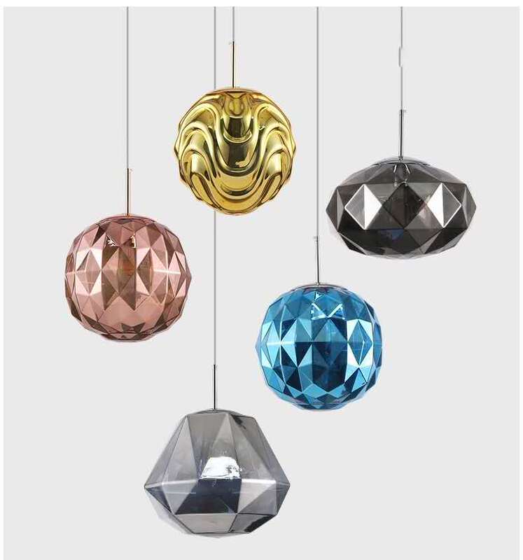 Bar Restaurant Colored Lava Lamp Nordic Modern Creative Personality Art Restaurant Cafe Chandelier