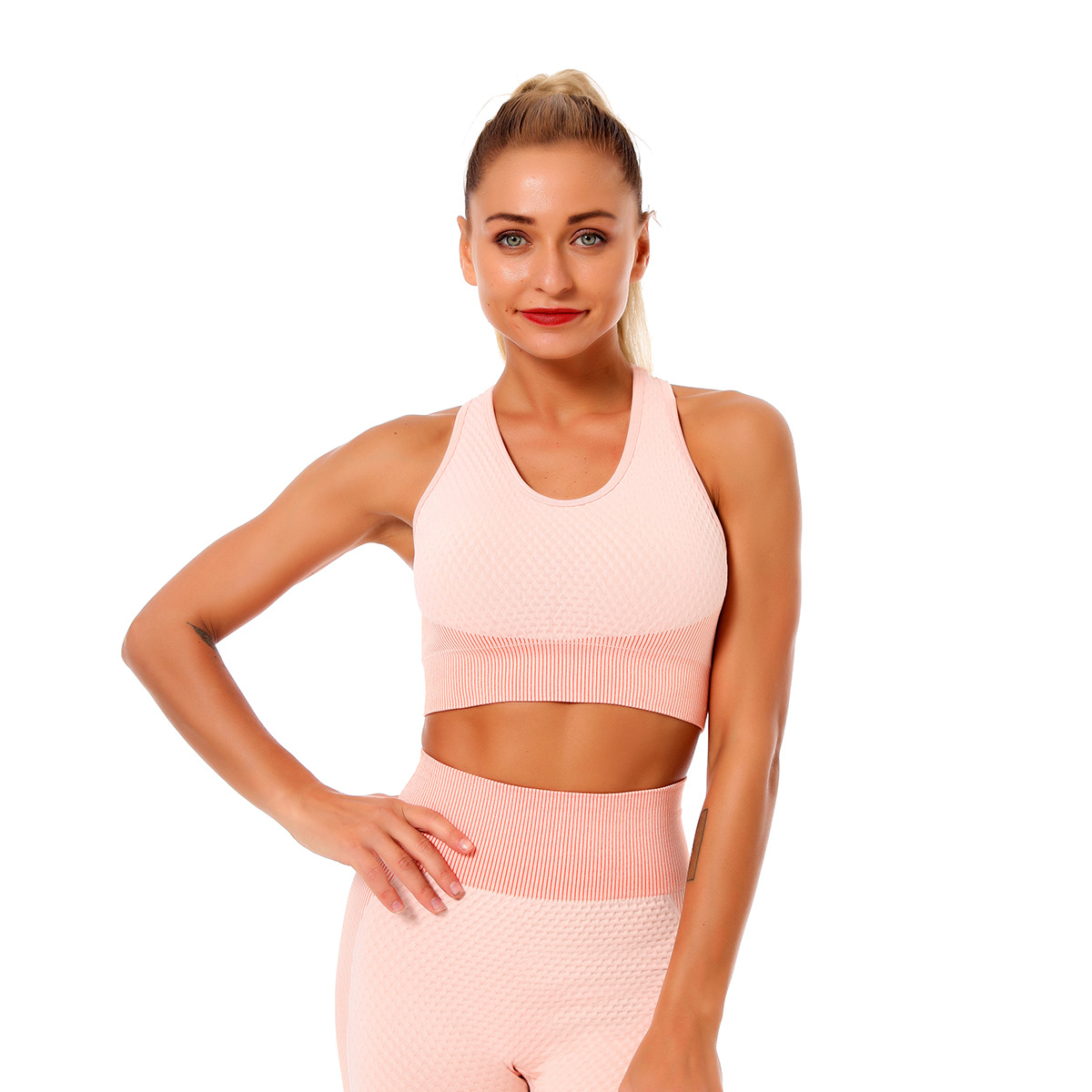 Light supported criss-cross sports bra NSNS47283