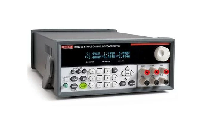 Питание под подачу KEITHLEY GML 2220-30-1 30V1.5A двойного канала USB DC Power supply
