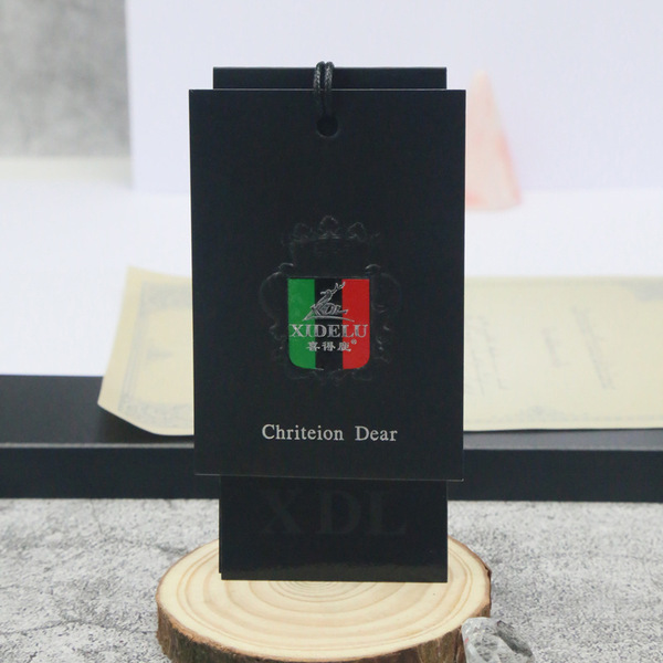 Factory direct sales clothing tags for men's clothing