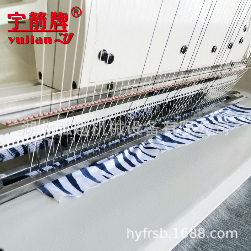 全新100針打攬機 橡筋特種繡花縫紉機 0.5針位司馬克打纜多針車