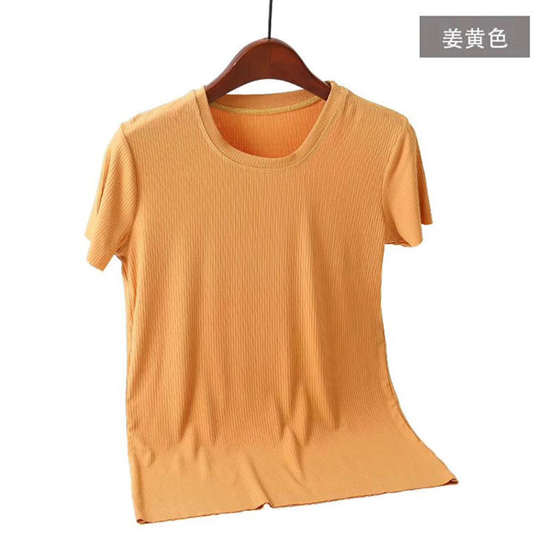 T-shirt femme MANMO en Modal - Ref 3433955 Image 7