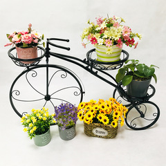 Outdoor Balcony Plant Stand, Iron Art Storage Rack with Nordic Style, Disassembly and Cross-Border Supply, Small Volume