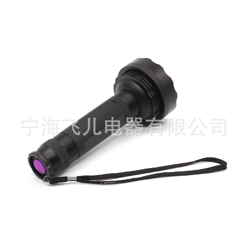 紫光手电筒 100UV LED 手电筒 多用途验钞 照蝎子手电筒