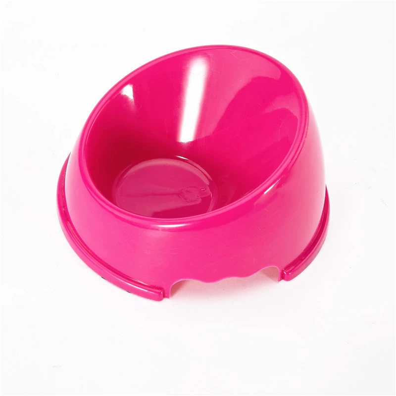 В наличии Бесплатная доставка Красочный корм для кошек и собак пластиковый Средний многоцветный дополнительный корм для собак миска для домашних животных