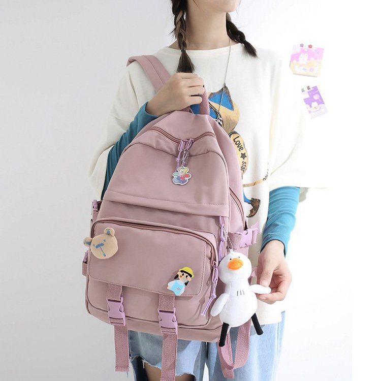 Vintage Casual Cute Backpack display picture 14