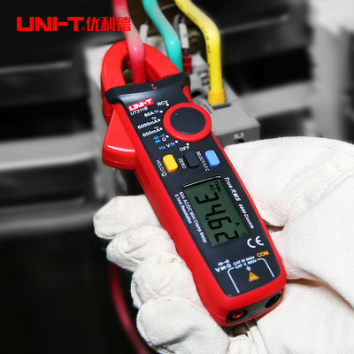 钳形表数显表电流表电阻交直流温度电压勾表数字万用表