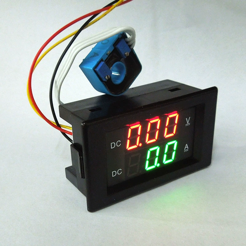 YB4835HVA DC0-100V 300V 600V Hall DC амперметр напряжения цифровой дисплей цифровой измеритель