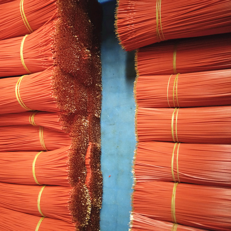 ����ֱ�������� 26awg 7x0.10x1.3 150MM ����PVC���� ˫ͷ������