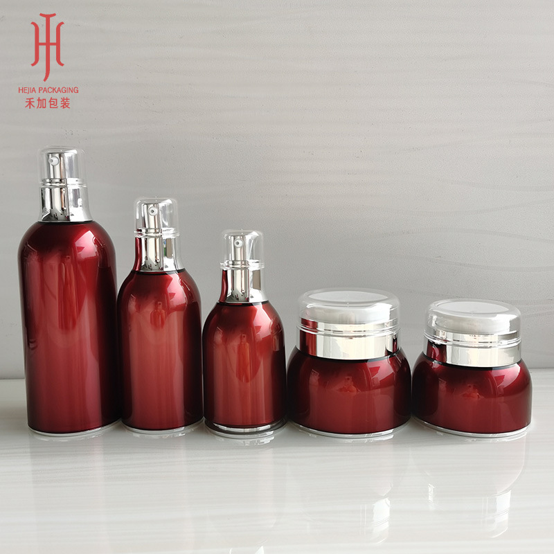 亚克力 大肚真空乳液瓶面霜瓶 挤压乳液瓶化妆品包材