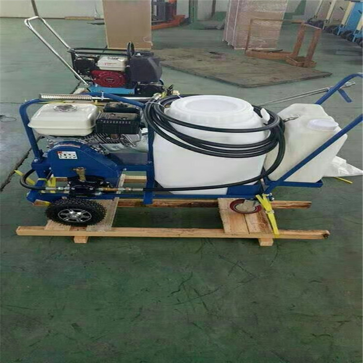 公路乳化沥青喷洒机手推式沥青撒布机 喷淋式沥青洒布机