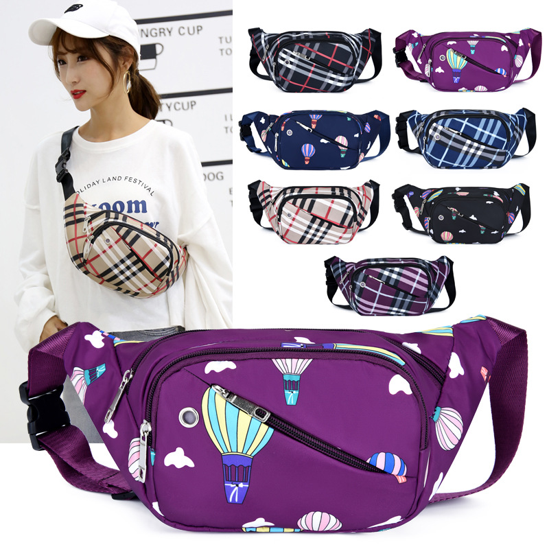 新款腰包男女多功能大容量胸前背包生意收银包耐磨手机包钱包胸包|ms