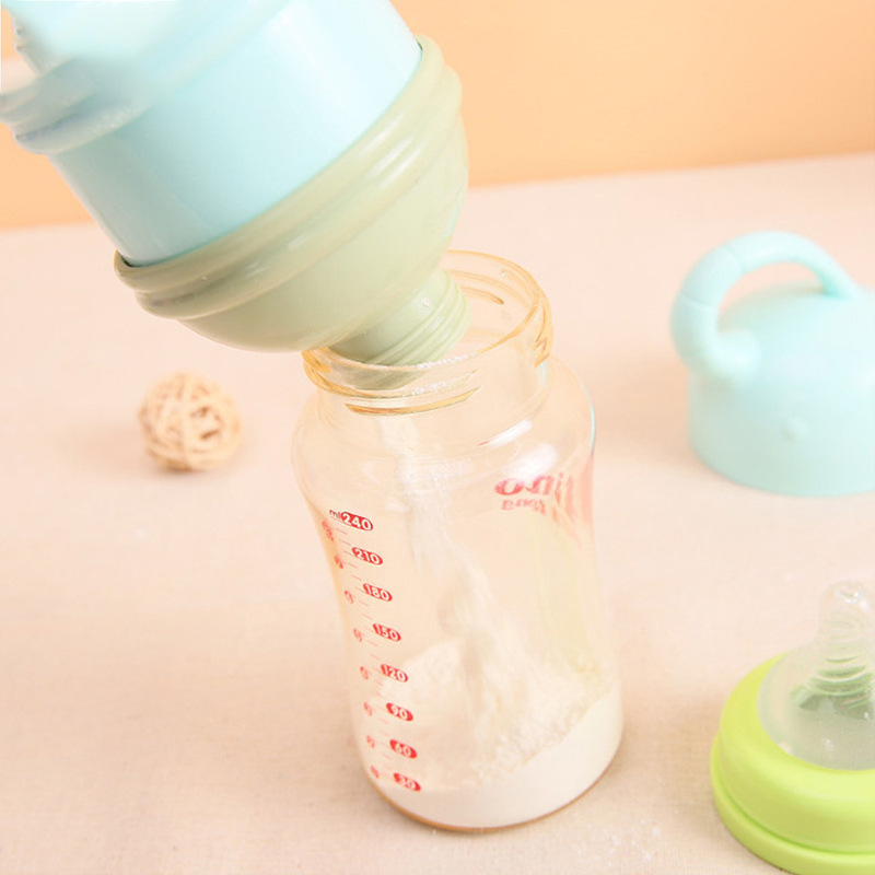 婴幼儿多功能奶粉罐  大容量旋转三层奶粉便携式零食储存盒 批发