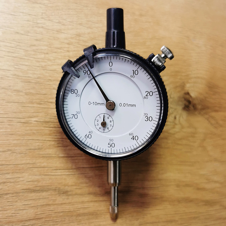 三丰款百分指针百分表0-10mm 磁性表座百分表