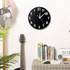 Creative Digital Acquire Mirror Wall Clock Living Room DIY Mirror Hanging Clock Crafts Craft Wall Clock