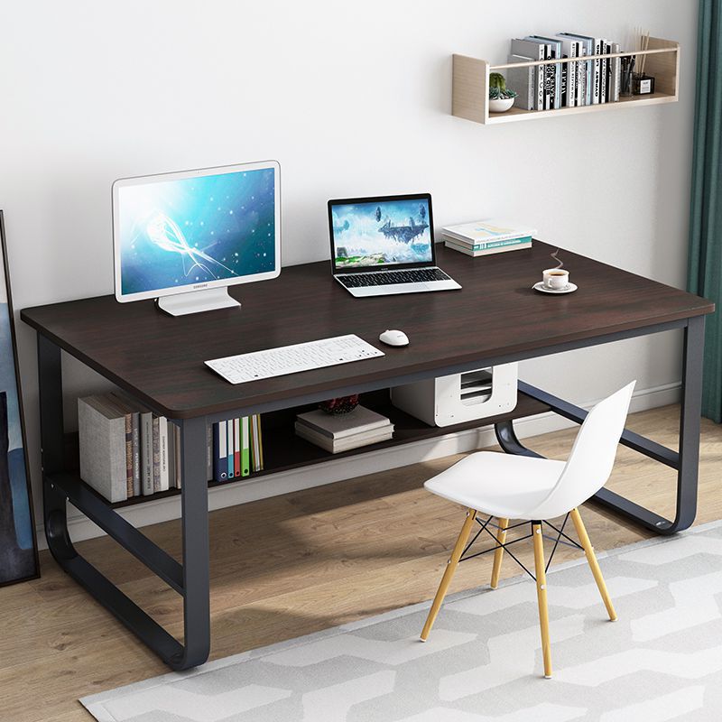 Computer desk, solid wood desk and chair...