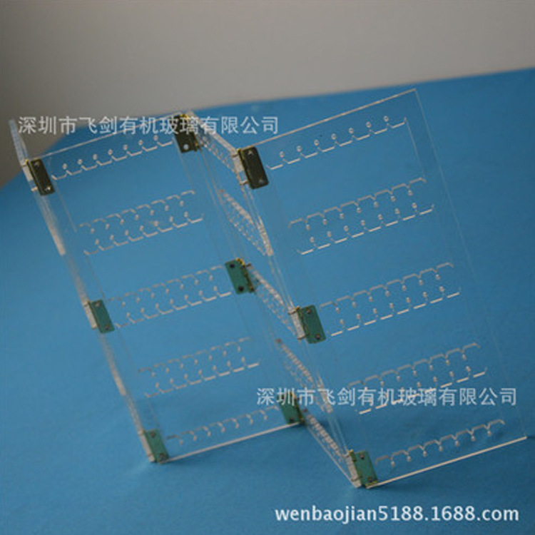 东莞地区厂家 A4亚克力资料展示架 压克力两层折弯展架