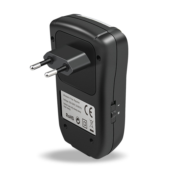 奥讯室内电子超声驱虫驱鼠器带小夜灯无毒无害（变频固频双选择）