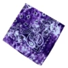 Dyed purple