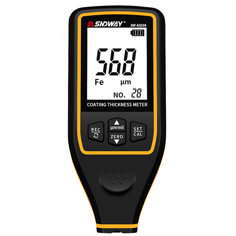 深达威涂层测厚仪数显高精度铁铝基两用油漆漆膜仪镀锌层检测仪