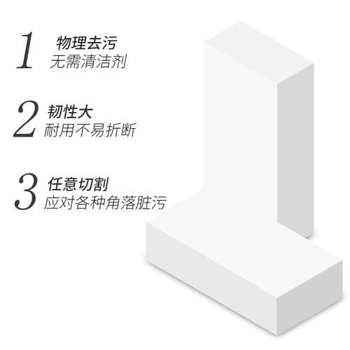 Factory Direct Sales Nano Sponge Magic Power Washing Dishcloth Kitchen Cleaning Stain Removal Sponge Block Car Washing Sponge Cloth 