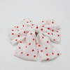 Cute hairgrip with bow, big cloth, universal hairpin, hairpins, Korean style