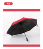 Vinyl sunscreen UV umbrella Korean version of the three -fold umbrella, rain and rain, two -purpose umbrella gift umbrella advertisement umbrella logo wholesale gift