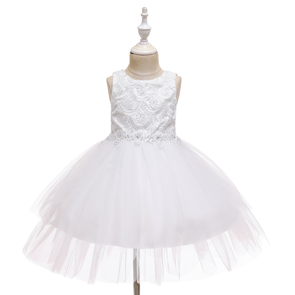 Summer New Children's Dresses Girls Princess Skirts Flower Girls Wedding Dresses Children's Costumes Wholesale display picture 3