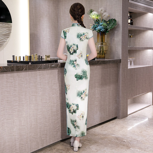 Chinese Dresses Qipao for women robe chinoise cheongsam Version cheongsam national long dress dress women Tang Qipao