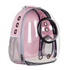 Transparent cat bag out of portable pet packaging cat schoolbags, space compartment dog bare space bag cat backpack