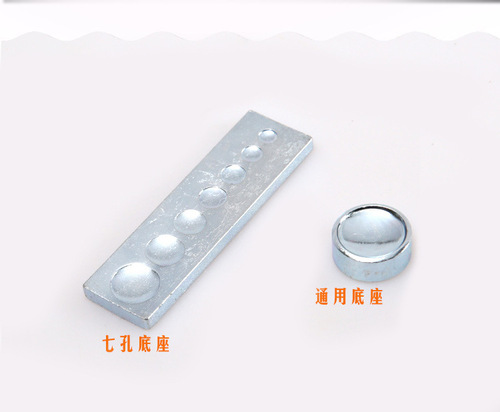 Manual four-button installation tool, seven-hole base, rivet punch, air punch, mushroom punch, flower punch