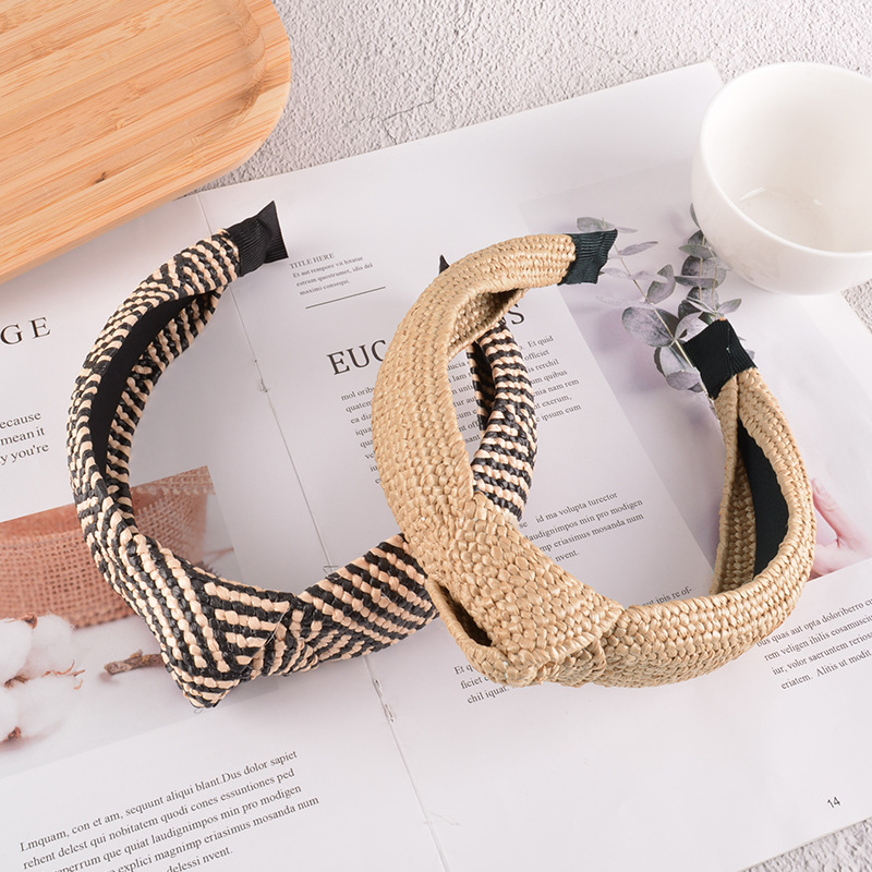 Bohemian Braided Retro Headband display picture 4