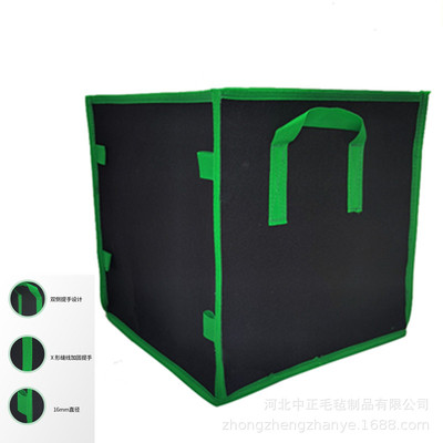 【跨境直供】正方形毛毡种植袋美植袋3/5/7/10加仑植物袋定制批发|ms