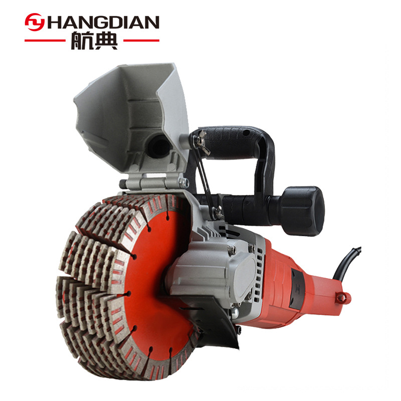 新款开槽机一次成型 无尘水电工程安装墙壁体混泥土切割机全自动