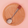 Cartoon cute children's spoon stainless steel, coffee mixing stick PVC from soft rubber, ice cream