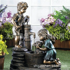 水槽;金属工艺品;景观雕塑