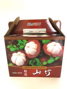 Guangdong Carton Custom Fruit Box Extra Hard Thickeneded Fruit Express Box Fruit Gift Box Universal Mangosteen Box