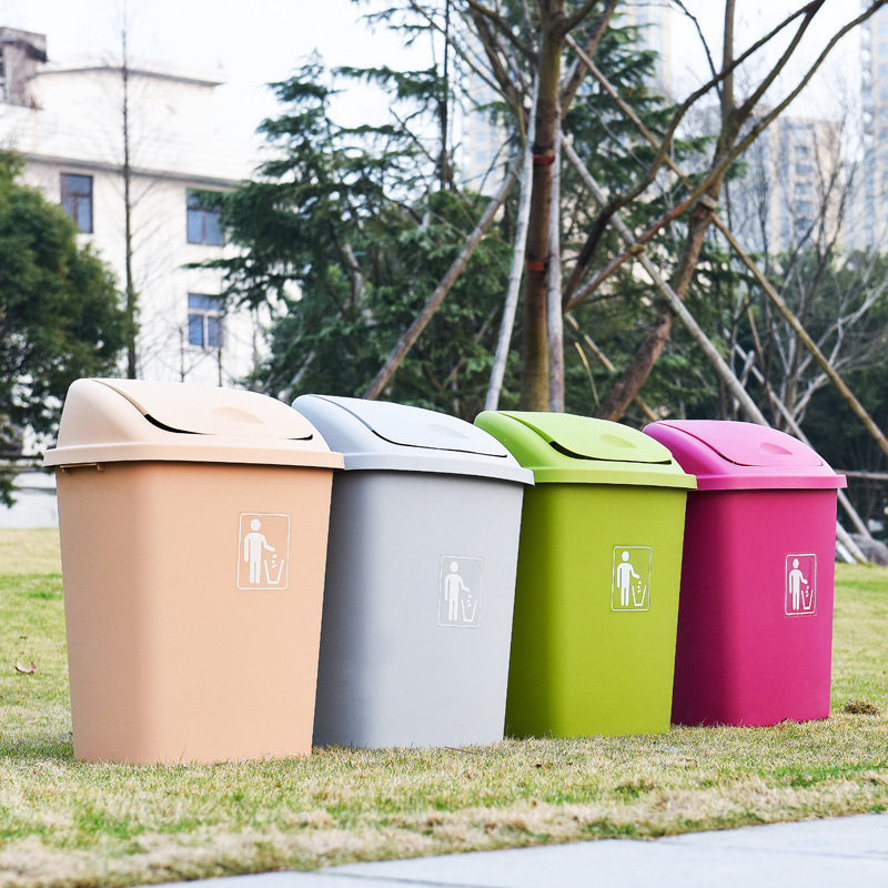 Plastic Trash Bin Household Crocker Creative Toilet Office Large Flip Cover with Lid Trash Bin Plastic Trash Bin Household Crocker Creative Toilet Office Large Flip Cover with Lid Trash Bin
