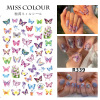 Miscolic foreign trade explosion INS net red same butterfly nail sticker butterfly nail sticker butterfly hot gold nail sticker