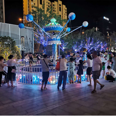 Electric Trampoline Playground Equipment children Trampoline Electric rotate Rides children Electric Trampoline equipment